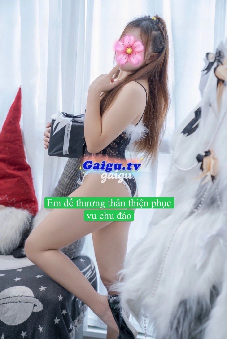 HOT❤️EM THUÝ 2K3❤️VỪA VÀO NGHỀ-LỒN BÓT VÚ REAL BAO NGON